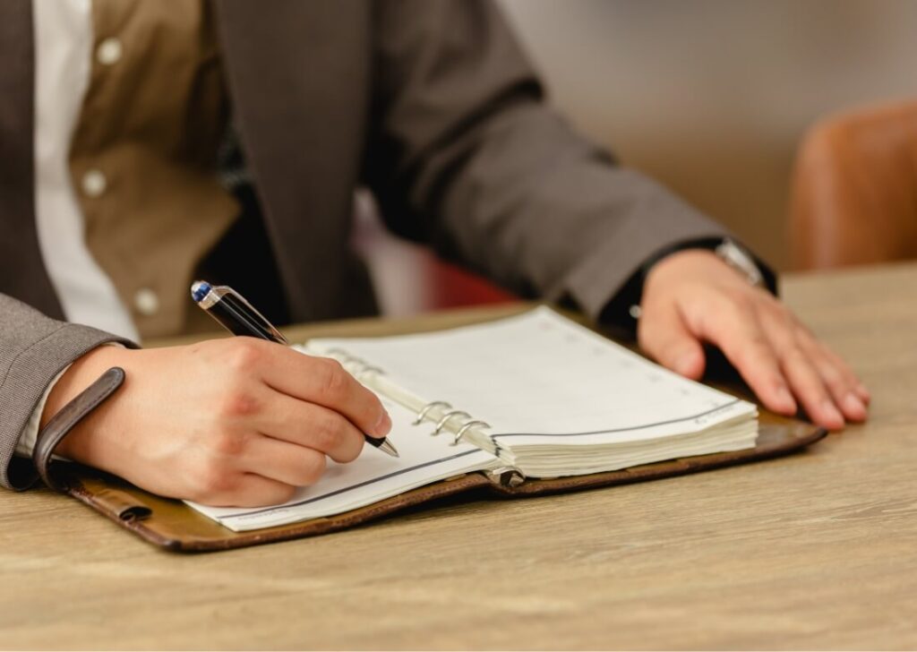 税理士が働いている様子